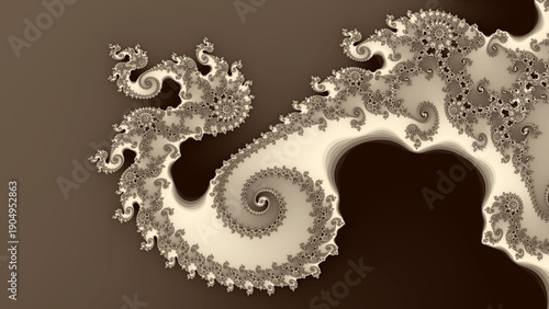 Bild auf Leinwand Mandelbrot Set Seahorse Valley