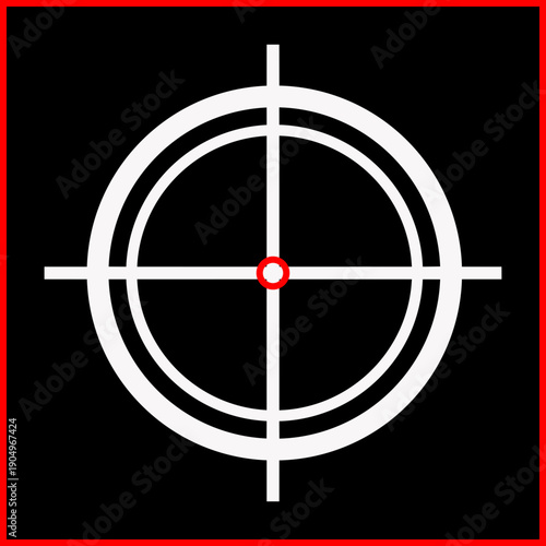 Target. Target destination icon set. Aim sniper shoot group. Focus cursor bull eye mark collection. Vector isolated on white