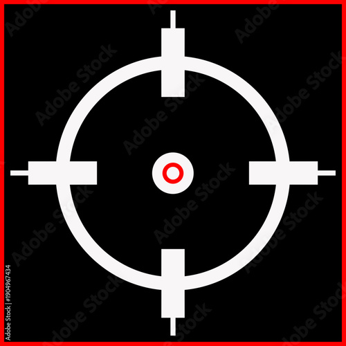 Target. Target destination icon set. Aim sniper shoot group. Focus cursor bull eye mark collection. Vector isolated on white