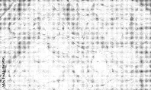 Halftone grunge texture with dispersed dot