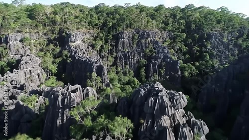 Tsinjy Stone Forest with Madagascar.