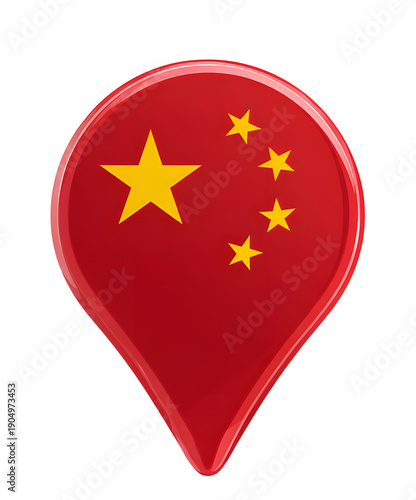 Free Download China, Geolocation sign, image in national colors on a neutral transparent background for designers, marketers. Popular illustration, object, symbol, texture, pattern, holiday. - GFXLoad