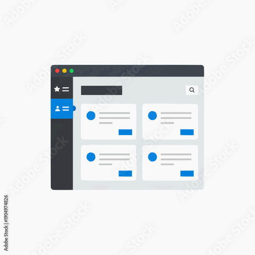 UI Dashboard Illustration