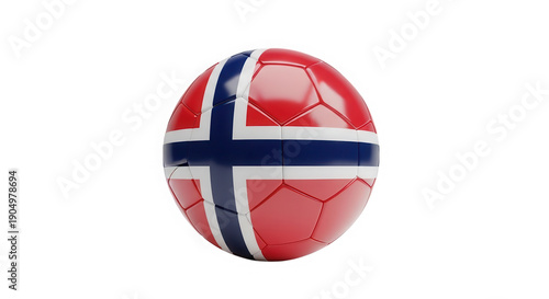 Free Download A vibrant and detailed norwegian flag design, isolated on transparent background - GFXLoad