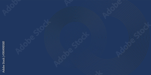 Abstract Digital Circles of Particles with Noise. Futuristic Circular Sound Wave. Big Data Visualization. 3D Virtual Space VR Cyberspace. Crypto Currency Concept. Vector Illustration.