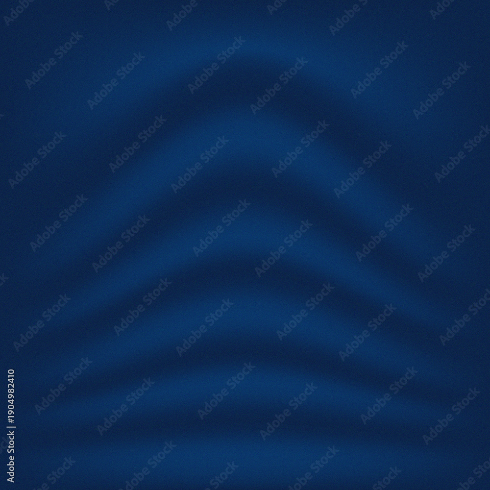 Fototapeta premium Abstract deep blue background with subtle navy blue waves and grainy noise texture