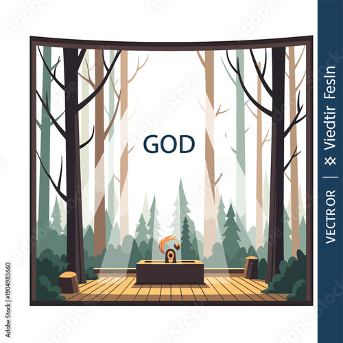 Cozy Cabin in the Woods