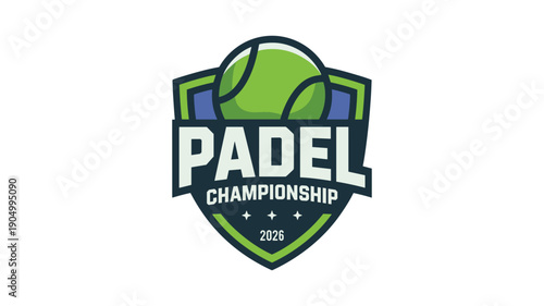 Padel Championship 2026 with tennis ball