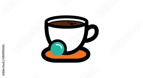 Coffee cup icon vector illustration