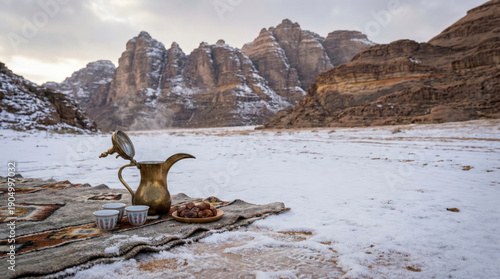 Ice Mountains in the Middle East