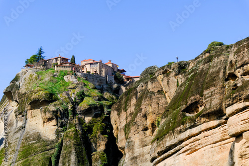 Meteora is a rocky region w...
