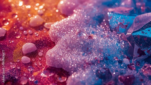 Immersive Colorful Textures Creating a Multisensory Visual Experience