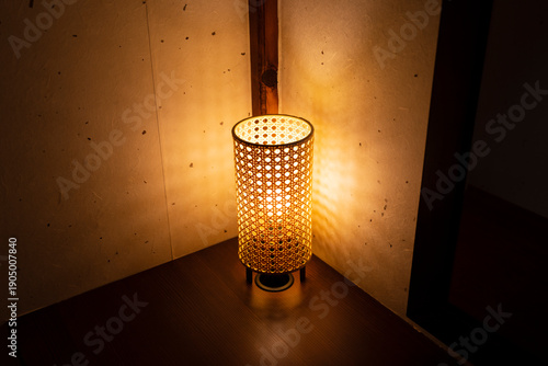 Nightlamp in a hotel in Incheon