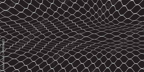 Mesh texture for fishing nets. Seamless pattern for sportswear or soccer goal, volleyball net, basketball hoop, hockey, athletics. Abstract net background for sports