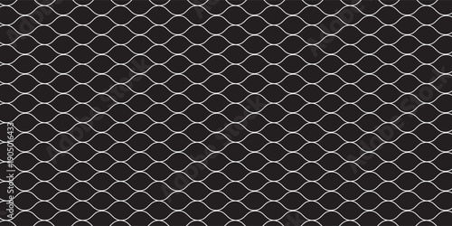 Mesh texture for fishing nets. Seamless pattern for sportswear or soccer goal, volleyball net, basketball hoop, hockey, athletics. Abstract net background for sports