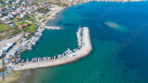 Aerial drone footage; Izmir...