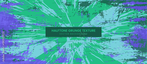 Dynamic abstract grunge paint stroke backdrop with halftone effect for event posters, advertisements, social media graphics, and creative campaigns