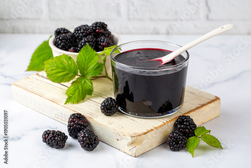 Blackberry Jam in a Jar, Ta...