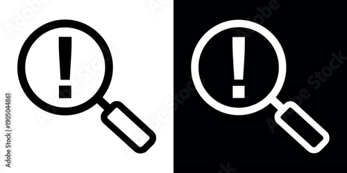Finding problem icon in line design. editable stroke icon.