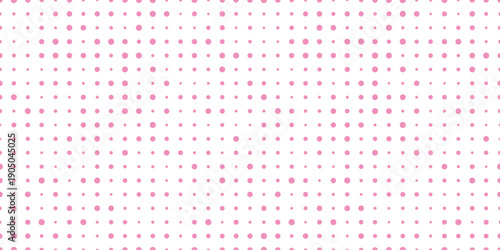 ランダムな水玉模様のシームレスな背景画像。（Random polka dot seamless background image.）

