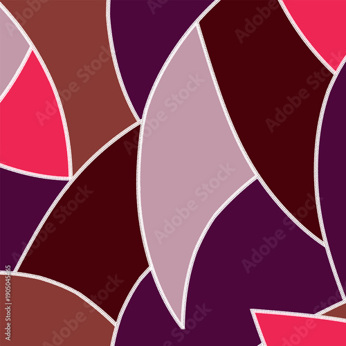 abstract floral and plaid seamless pattern vector suitable for textile and fabric purpose