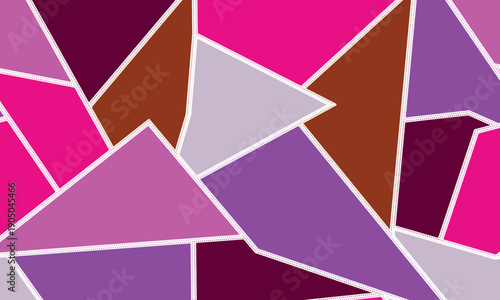 abstract floral and plaid seamless pattern vector suitable for textile and fabric purpose