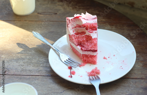 Wallpaper Mural Eating cake at a cafe. Torontodigital.ca