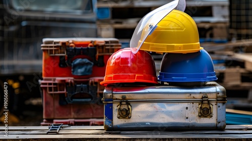construction worker on a construction site