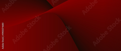 Elegant abstract background featuring smooth, flowing curves in deep red and black gradients. Perfect for modern design projects.