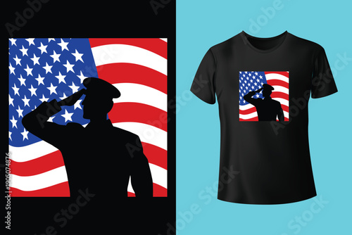 I'm dad grandpa and a veteran nothing scares me, t-shirt design, Typography T-Shirt Design, Unique Design, Vector graphic design template.