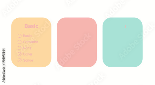 Abstract colorful shapes design for graphic background or presentation