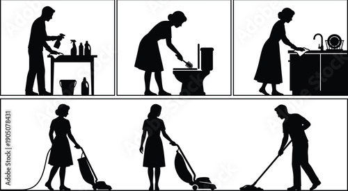 Professional young businessman in formal suit working on laptop in modern bright office interior with city skyline view, corporate success and career growth concept.