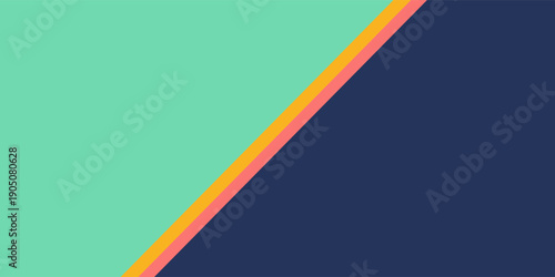 Pastel colorful geometric elements abstract background papercut style for Kids presentation