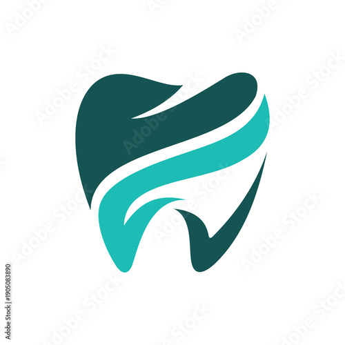 Tooth Logo Design Element Healthcare Symbol.