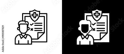 Disease Prevention lineglyph icon