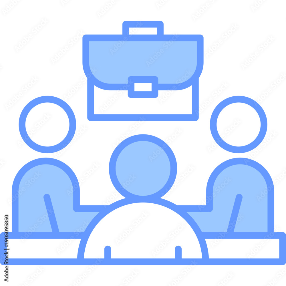 Obraz premium Business Meeting Icon