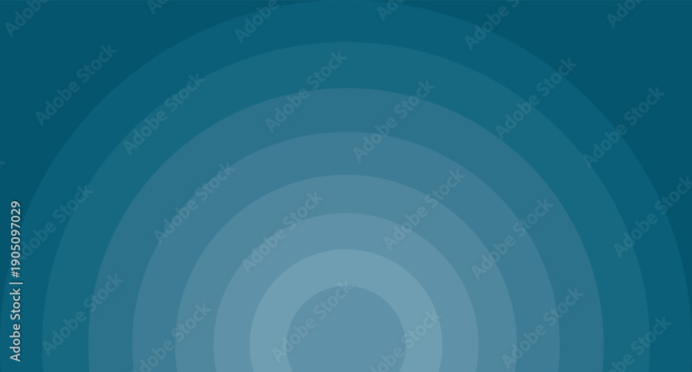 Obraz premium Abstract Blue Concentric Circles Background for Minimalist Design. Modern Trendy design in vector EPS 10