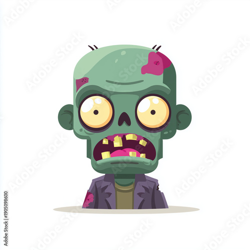 Cute Zombie Mascot