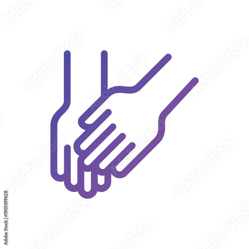 Wudu Ritual Icon Rinsing Nose for Islamic Ablution Procedure