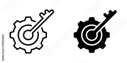 Access icon, element icon for business concept, Design Branding, Print, and Digital Media