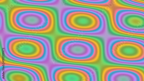 Wallpaper Mural Abstract Psychedelic Swirls Background Seamless Loop Rainbow Colors Torontodigital.ca