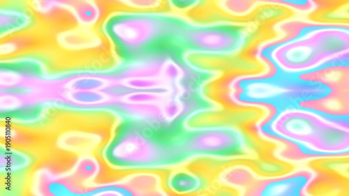 Wallpaper Mural Abstract Psychedelic Swirls of Pastel Colors, Fluid Motion Background Torontodigital.ca