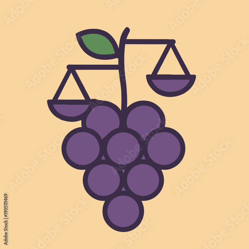 Grape Harvest Equality Symbol