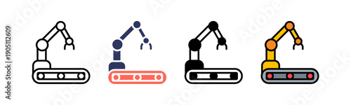 Machine Icon Multiple Style