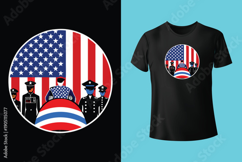 Never Underestimate An Old Man With A Military Background T-shirt, Vintage American Flag US Veteran Shirt, Veteran Day Shirt