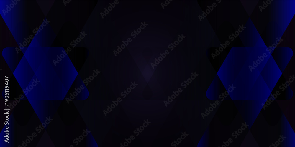 Obraz premium Stylish futuristic abstract background featuring glowing neon triangles in shades of blue and purple
