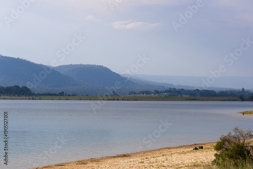 Wallpaper Mural Beautiful mountain view from bay of water. Torontodigital.ca