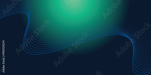 Digital technology speed connect blue green background, cyber nano information, abstract communication, innovation future tech data, internet network connection, Ai big data, line dot illustration