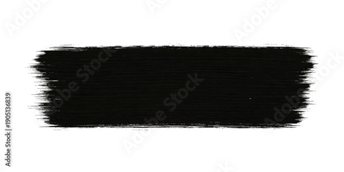 An abstract 3d animation frame featuring black and white paint brush strokes as a business sign transition held by a woman hand over paper