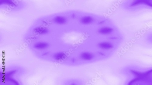 Wallpaper Mural Abstract Purple Kaleidoscope Pattern with Floral Symmetry and Soft Glow Torontodigital.ca